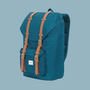 NWOT turquoise Herschel Little America backpack